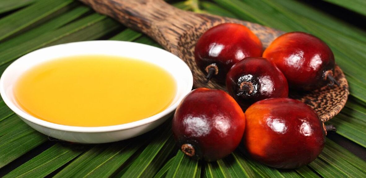 O aceite de palma renova a epiderme
